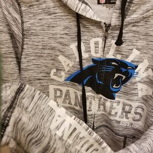 Carolina Panthers zip up hoodie